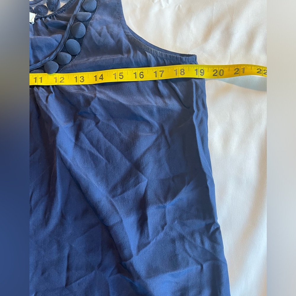 $250 Joie Size S Silk Sleeveless Tank Mini Dress(READ) - Picture 7 of 10
